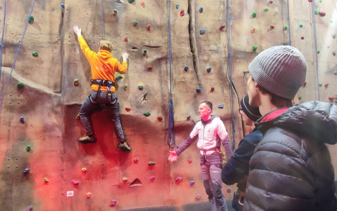Climbing Wall Instructor training